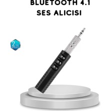 Mini Bluetooth Ses Alıcısı 3.5mm Girişli Kablosuz Müzik Adaptörü Midastech