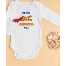 Lupi Annaneye Hediye Isimli Zıbın Annane Oluyorsun Yazılı Bebek