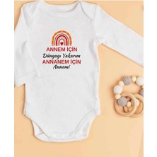 Lupi Annaneye Hediye Isimli Zıbın Annane Oluyorsun Yazılı Bebek