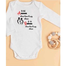 Lupi Annaneye Hediye Isimli Zıbın Annane Oluyorsun Yazılı Bebek