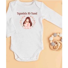 Lupi Teyze Yazılı Bebek Body Zıbın %100 Pamuk