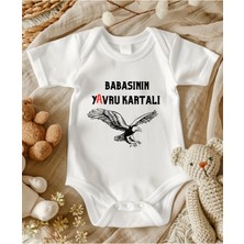 Lupi Baba Yazılı Zıbın Crazy Asfalt Temalı Yenidoğan İçin Özel Hediye