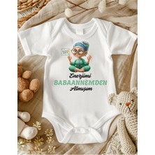 Lupi Babaanne Yazılı Bebek Zıbın