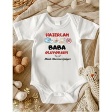 Lupi Baba Oluyorsun Yazılı Zıbın 0-1 Ay Beden