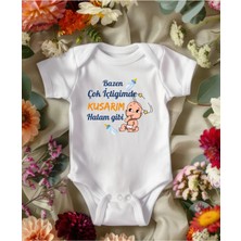 Lupi Hala Yazılı Bebek Halaya Hediye Hala Baskılı Zıbın