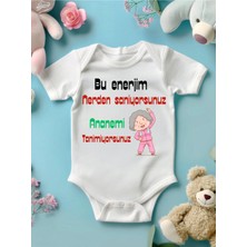 Lupi Anane Zıbın, Isimli Bebek Zıbın Çıtçıtlı Atlet Kişiye Özel Baskı