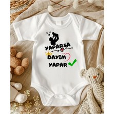 Lupi Dayı Yazılı Bebek Zıbın Isimli Zıbın Anne Yenge Teeyze Amca Annane Babanne Yazılı