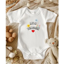 Lupi Yenge Yazılı Isimli Zıbın Bebek Zıbın Bebek Giyim Yenidoğan Hediye