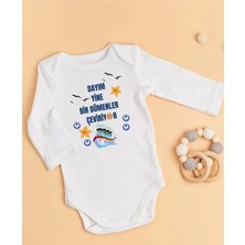 Lupi Dayıya Hediye Dayi Yazılı Zıbın Dayi Bebek