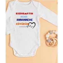 Lupi Annaneye Hediye Isimli Zıbın Annane Oluyorsun Yazılı Bebek