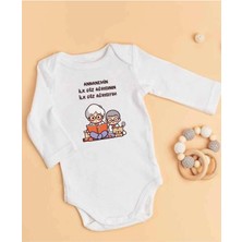Lupi Annaneye Hediye Isimli Zıbın Annane Oluyorsun Yazılı Bebek