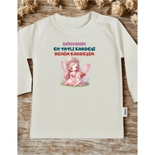 Lupi Yazılı Bebek Body Zıbın %100 Pamuk