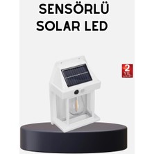 Solar Sensörlü Dış Mekan Lamba 3 Işık Modlu ve IP65 Dayanıklı Midastech