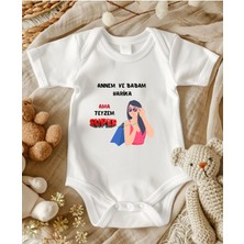 Lupi Yenge Yazılı Bebek Yengeye Hediye Bebek Hediye Amca Dayı