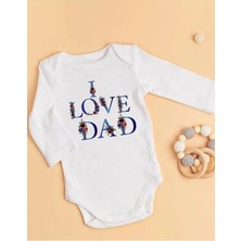 Lupi Baba Yazılı Bebek Zıbın Isimli Bebek Babaya Zıbın