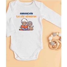 Lupi Annaneye Hediye Isimli Zıbın Annane Oluyorsun Yazılı Bebek