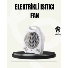 Mini Elektrikli Isıtıcı – Taşınabilir Fanlı Isıtma Sistemi Midastech