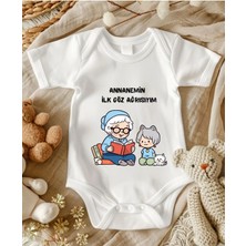 Lupi Annane Yazılı Zıbın Hediye Yenidoğan Anne Baba Hala Yenge Amca Dayıya