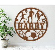 Lupi Isimli Ahşap Kapı Süsü Isimli Bebek Odası