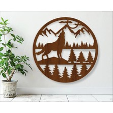 Lupi Isimli Ahşap Kapı Süsü Isimli Bebek Odası