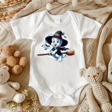 Lupi Halloween Baskılı Bebek Zıbın Isimli Bebek Kişiye Özel Tasarımlar