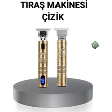 Kablosuz Şarjlı Profesyonel Tıraş Makinesi – 1800 Mah Lityum Pil Midastech