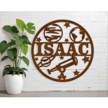 Lupi Isimli Ahşap Kapı Süsü Isimli Bebek Odası