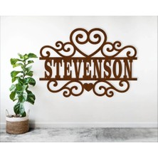 Lupi Isimli Ahşap Kapı Süsü Isimli Bebek Odası