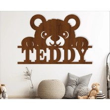 Lupi Isimli Ahşap Kapı Süsü Isimli Bebek Odası