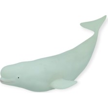 Emh Store Deniz Hayvanları Serisi - Beyaz Balina 30 cm (Lisinya)