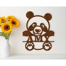 Lupi Isimli Ahşap Kapı Süsü Isimli Bebek Odası