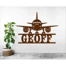 Lupi Isimli Ahşap Kapı Süsü Isimli Bebek Odası