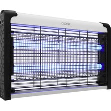 Asonıc AS-A29 Siyah 6W 2000V Masaüstü Zincir Askılı 2ADET Uv Mor Işıklı Siyah Kasa Sinek Öld