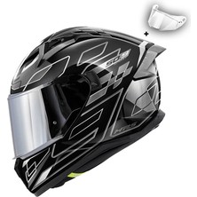 Givi 50.9 Assault Fullface Motosiklet Kaskı Siyah - Titanyum - Gri