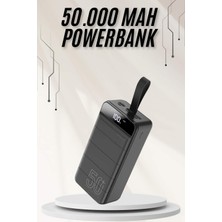 Getittir Powerbank Çoklu Şarj Girişi 50.000 Mah Taşınabilir Dijital Göstergeli - Lisinya
