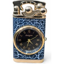 Benko Çakmak Desenli Gazlı Saatli Çakmak (Kişiye Özel Isim Yazılır).