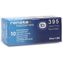 Magicool Renata 395 SR927SW 1.55V Alkalin Saat Pili 10 Adet