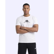 Kappa Fontado Tee Erkek Beyaz Regular Tişört