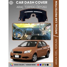 E-BİZ Chevrolet Aveo (2011-2020) Torpido Örtüsü Ön Göğüs Torpido Koruma Tam Uyum Kaymaz Hızlı Montaj