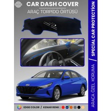 E-BİZ Hyundai Elantra (2021+) Torpido Örtüsü Ön Göğüs Halı Araca Özel Çatlamayı Önler Kaymaz Kolay Montaj