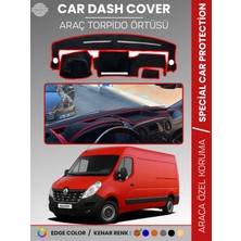 E-BİZ Renault Master 3 (2010-2021) Torpido Örtüsü Ön Göğüs Koruma Torpido Koruma Araca Özel Tam Uyum