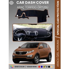 E-BİZ Kia Sportage (2010-2016) Torpido Örtüsü Ön Panel Halı Torpido Koruma Tam Uyum Araca Özel Kaymaz