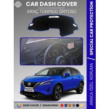 E-BİZ Nissan Qashqai J12 (2021-2025) Torpido Örtüsü Ön Göğüs Koruma Araca Özel Çatlamayı Önler Kaymaz