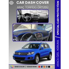 E-BİZ Volkswagen Tıguan (2007-2015) Torpido Örtüsü Ön Göğüs Koruma Torpido Koruma Tam Uyum Araca Özel