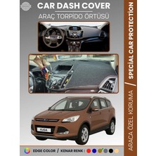E-BİZ Ford Kuga (2013-2015) Torpido Örtüsü Ön Göğüs Koruma Torpido Koruma Tam Uyum Çatlamayı Önler