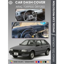 E-BİZ Mazda 323 Bf (1985-1989) Torpido Örtüsü Panel Koruma Torpido Koruma Tam Uyum Çatlamayı Önler Kaymaz
