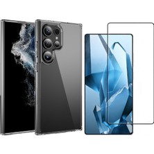 Vendas Samsung Galaxy S26 Ultra Kılıf Zore Droga Kapak + Cam Ekran Koruyucu