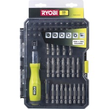 Ryobi RAK59SD Set Vidalama Cırcırlı 59 Parça