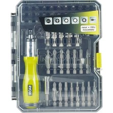 RYOBI RAK59SD Cırcırlı Tornavida ve Vidalama Uç Seti 59 Parça