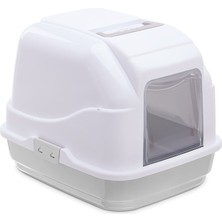 İmac Nrzsnt Imac My Cat Kapalı  Tuvaleti Gri/beyaz 50X40X40CM